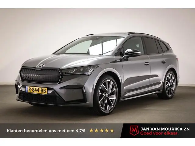 Skoda Enyaq iV 60 Sportline | PANORAMADAK | SOH 93% | STUURVERWARMING | DAB | SMARTLINK | CAMERA