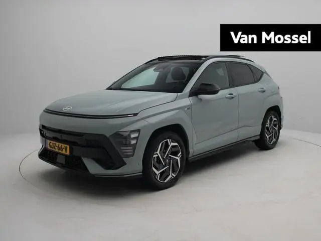 Hyundai Kona 1.6 GDI HEV N Line Sky | Panoramadak | Camera | Navigatie | Stoelverwarming