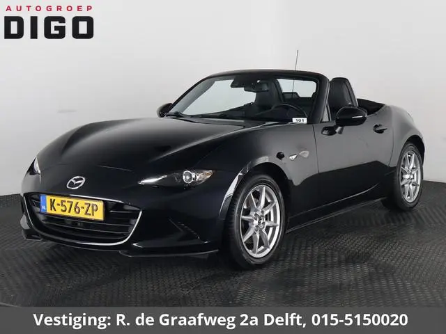 Mazda MX-5 2.0 SkyActiv-G 160 GT-M Soft-Top | Stoelverwarming | Dodehoek Detectie | Lederen Bekledin...