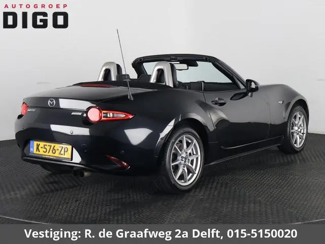Mazda MX-5 2.0 SkyActiv-G 160 GT-M Soft-Top | Stoelverwarming | Dodehoek Detectie | Lederen Bekledin...