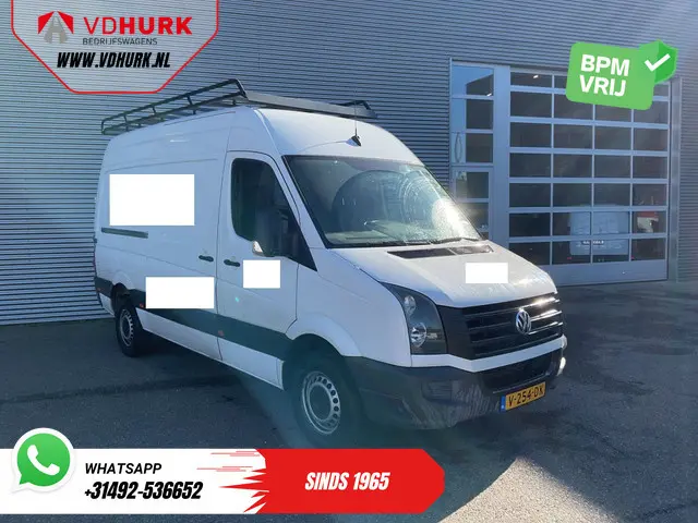 Volkswagen Crafter 2.0 TDI 135 pk L2H2 EXPORT Imperiaal + Trap/ Carplay/ 270Gr.deuren/ Airco/ Camera...