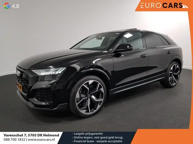 Audi Q8 4.0 TFSI RS Q8 Quattro 600pk! Panorama dak Navigatie Electrische achterklep Led Camera Clima...