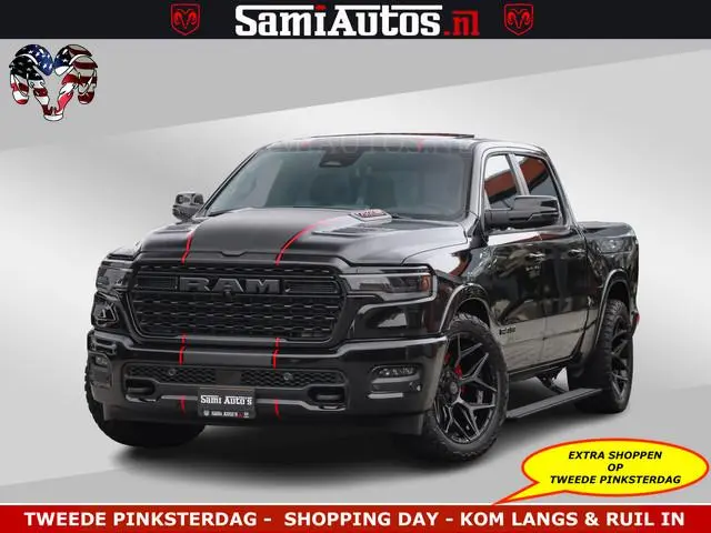 Dodge Ram 1500 Limited Night H.O 540HP 706Nm | Massage + Full Option | De Meest Luxe en Volle Pick-U...