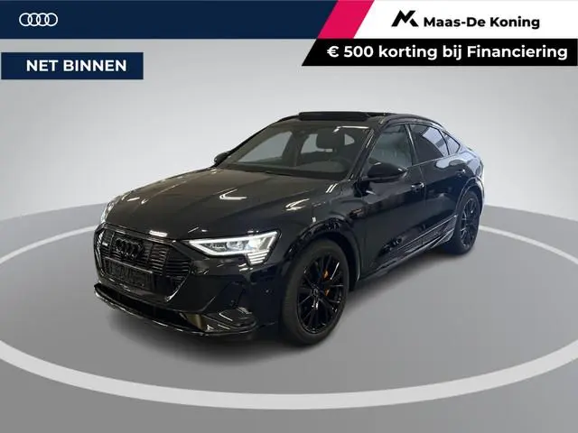 Audi e-tron Sportback 55 408pk Quattro S edition 95 kWh · SOH 95,2% · Luchtvering · 360 Camera · Pan...