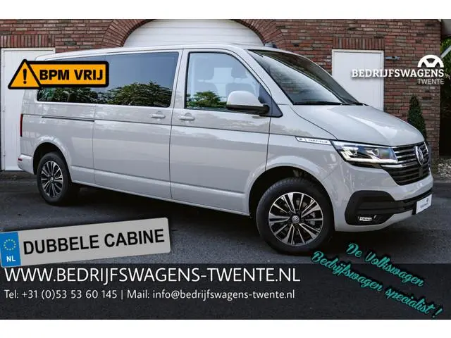 Volkswagen Transporter 150PK DSG CARAVELLE DUB/CAB LED NAVI Caravelle T6.1 150 PK DSG DUB/CAB