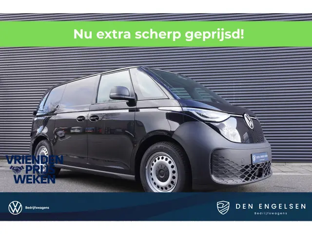 ID. Buzz Cargo 286 pk, Economy Business, Achteruitrijcamera, Bijrijdersbank, Trekhaak, Achterdeuren...