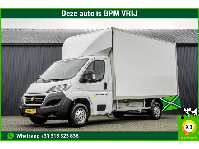Fiat Ducato **2.3 MultiJet Bakwagen met laadklep | Euro 6 | 131 PK | Climate | Camera | Cruise | LED...