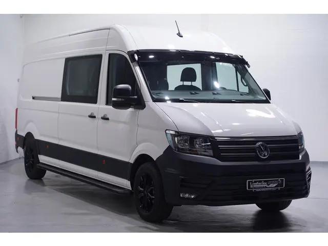 Volkswagen Crafter 2.0 TDI 140 pk L4H3 Dubbel Cabine 6p Airco, Cruise control, 17" LMV, Treeplanken, PDC V+A