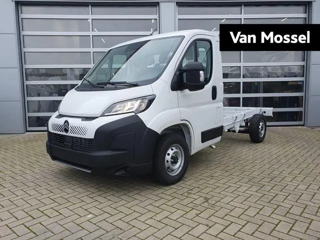 CITROEN JUMPER 3.5 t 2.2 BLEU hdi 140 PK LENGTE 2 CHASIS-CABINE | 3-Zits | Airco | DAB+ & Bluetooth...
