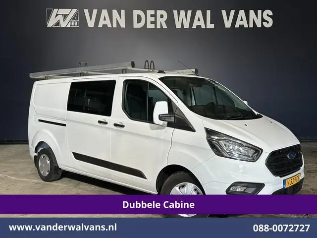 Ford Transit Custom 2.0 TDCI 130pk L2H1 Dubbele Cabine Euro6 inrichting | Airco | 5-Zits | Imperiaal...