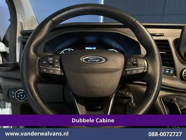 Ford Transit Custom 2.0 TDCI 130pk L2H1 Dubbele Cabine Euro6 inrichting | Airco | 5-Zits | Imperiaal...