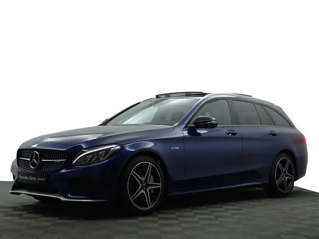 Mercedes-Benz C-klasse Estate AMG 43 4MATIC Premium- Dealer Onderhouden, Lane Assist, Panoramadak, S...