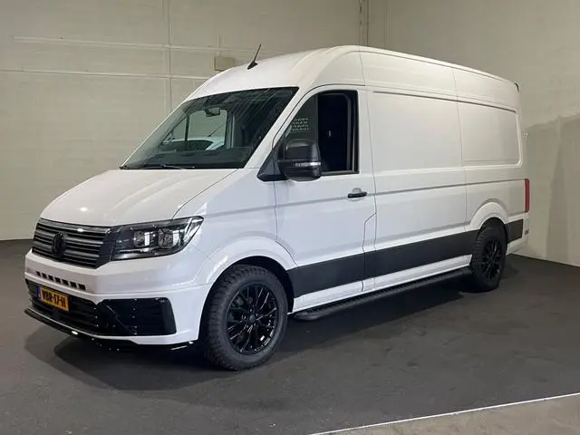 Volkswagen Crafter 2.0 TDI L3 H3 140pk Black Line Airco Navigatie Spoilerpakket