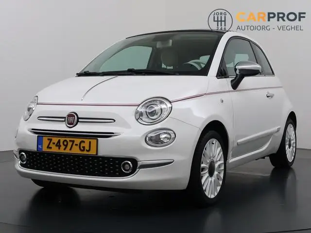 Fiat 500 1.2 Dolcevita Navigatie | Cruise Control | Climate Controle | Leder | Cabriolet