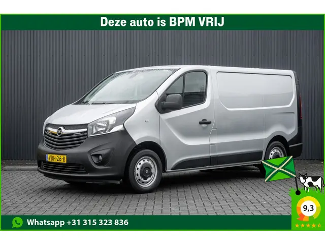 Opel Vivaro 1.6 CDTI CDTI | L1H1 | 125PK | Euro 6 | LED | Camera | Navigatie | Cruise | Airco | PDC...