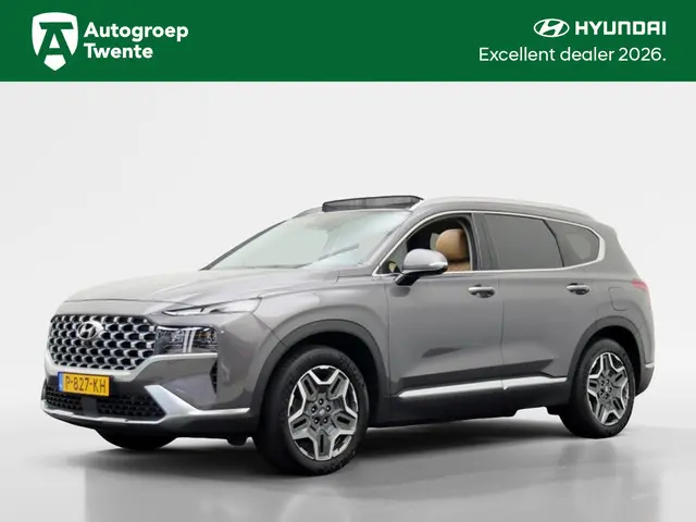 Hyundai Santa Fe 1.6 T-GDI PHEV Premium Sky | 265PK 4WD | Camel Leder