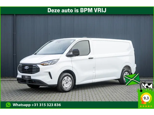 Ford Transit Custom 2.0 TDCI L2H1 | 130PK | CarPlay | Navi | Camera | LED | Cruise | Airco | 3-Zits