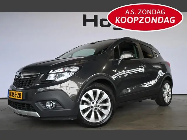Opel Mokka 1.4 T Innovation Clima Cruise Navigatie Stuur/Stoelverwarming Trekhaak Leder 100% Onderho...