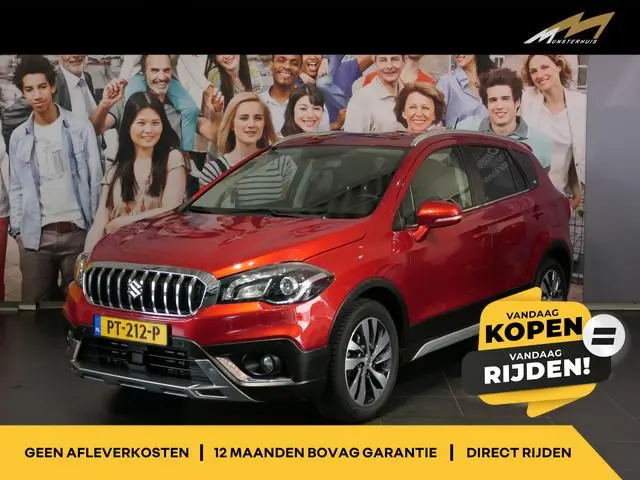 Suzuki S-Cross 1.4 Boosterjet High Executive - Elektr. Panoramadak - Allseasons - Lederen bekleding...