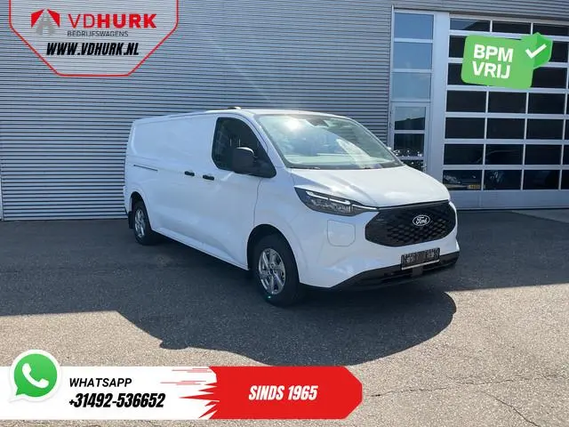 Ford E-Transit Custom L2 Trend 71 kWh 370 Km WLTP Garantie T/m 7-2031/ LED/ Standkachel/ Stoelverw./...