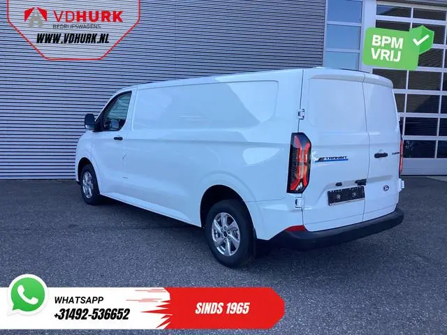 Ford E-Transit Custom L2 Trend 71 kWh 370 Km WLTP Garantie T/m 7-2031/ LED/ Standkachel/ Stoelverw./...
