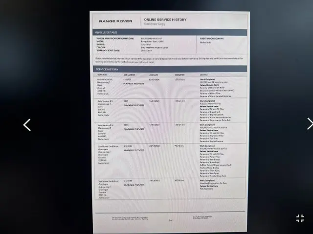 Land Rover Range Rover Sport