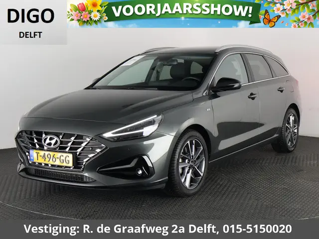 Hyundai i30 Wagon 1.5 T-GDi MHEV Premium | Stuur-/Stoelverwarming | Navigatie | Parkeersensoren voor...
