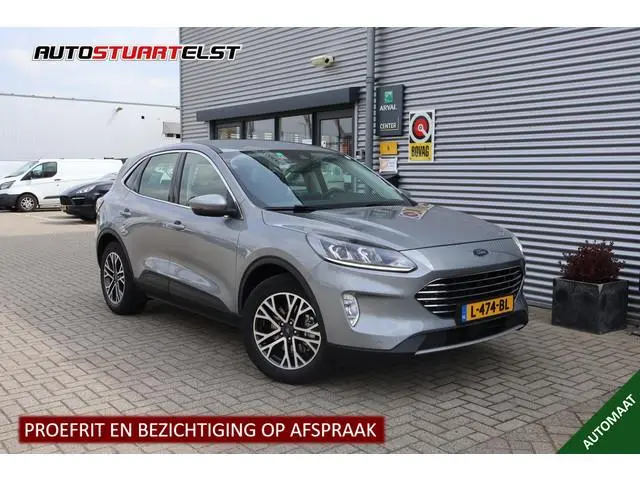 Ford Kuga 2.5 PHEV Titanium 1e Eigenaar | Volledig Onderh | BTW | NAP | SOH91% | Trekhaak | 2 Kabels...