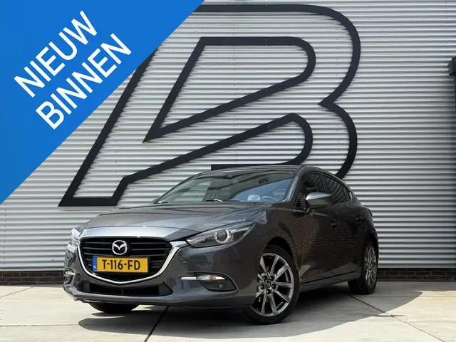 Mazda 3 2.0 SkyActiv-G 120 SkyLease GT 1e Eigenaar|Navi|Camera|Clima|Stoel+stuurverw|Cruise|Elek ram...