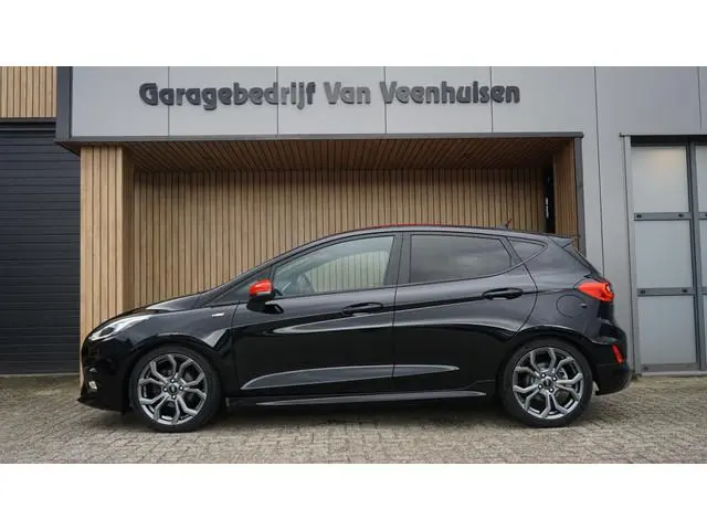 Ford Fiesta 1.0 EcoBoost 146Pk/235Nm ST-Line Black&Red B&O 17inch LM Verlaagd Navi DAB Stoel&Stuurve...