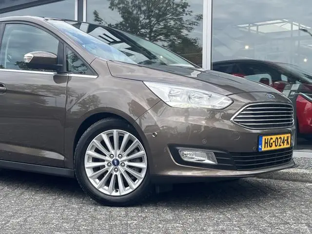Ford C-Max 1.5 EcoBoost Titanium 150pk/110kW 6-bak | Trekhaak | Pano | Elektr. achterklep | Dodehoek...