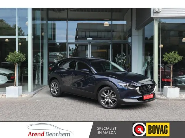 Mazda CX-30 2.0 e-SkyActiv-X M Hybrid Luxury Leer / 360 Camera / Head-Up / Clima / Cruise / Audio