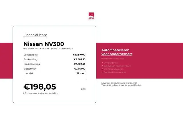 Nissan NV300 BJR 2019 1.6 dCi 126 PK L2H1 Optima DC Comfort S&S BTW ! | DUBBEL CABINE | TREKHAAK | C...