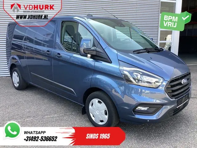 Ford Transit Custom 2.0 TDCI 130 pk L2 Trend Bi-Xenon/ 2.8t Trekverm./ Carplay/ Camera/ PDC/ Cruise/...