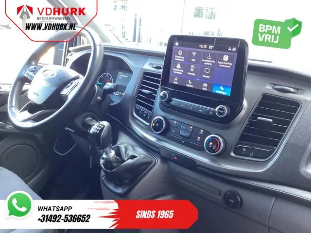 Ford Transit Custom 2.0 TDCI 130 pk L2 Trend Bi-Xenon/ 2.8t Trekverm./ Carplay/ Camera/ PDC/ Cruise/...