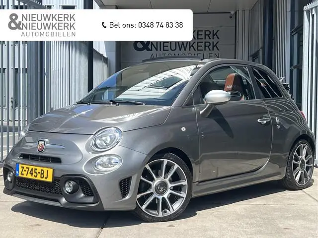 Fiat 500 1.4 T-Jet Abarth Turismo Cabriolet 70th Anniversary I AUTOMAAT | LEDER I CARPLAY/ANDROID |...