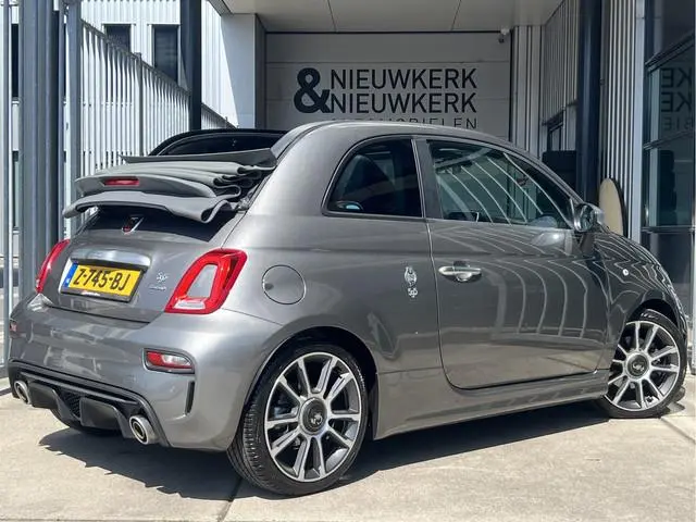 Fiat 500 1.4 T-Jet Abarth Turismo Cabriolet 70th Anniversary I AUTOMAAT | LEDER I CARPLAY/ANDROID |...
