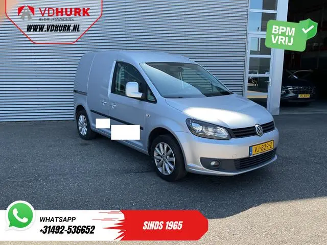 Volkswagen Caddy 2.0 TDI 100 pk DSG Aut. NL Auto/ Bi-Xenon/ Stoelverw./ Leder/ Navi/ Climate/ PDC/ L...