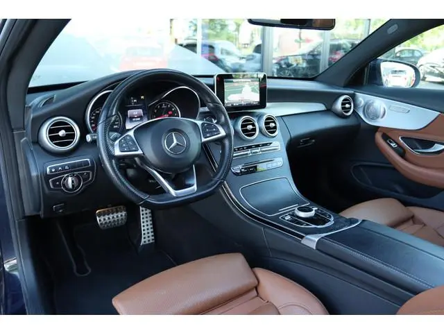 MERCEDES-BENZ C-KLASSE COUPÉ 180 AMBITION AUT. AMG | PANO | BURMESTER | LED | CAMERA | LEDER | ACC