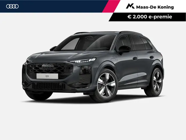 Audi Q3 1.5 200kW e-hybrid S edition 272 PK · Tech plus · Trekhaak elek. wegklapbaar · Glazen panora...