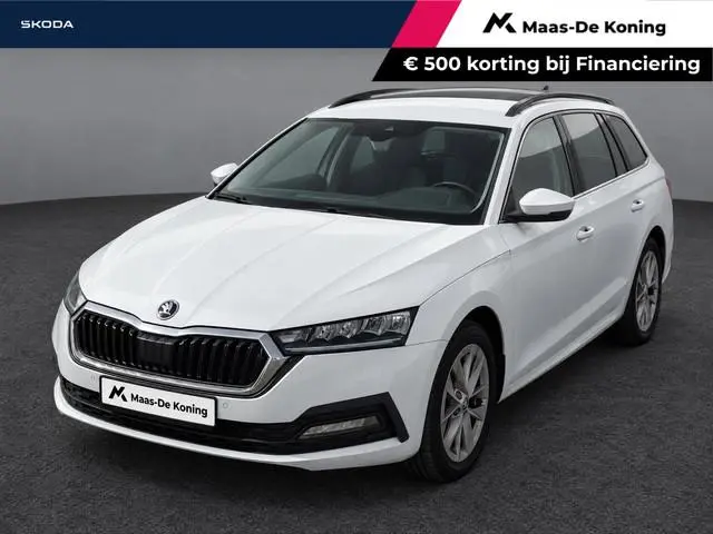 Skoda Octavia Combi 1.5e-TSI 150PK DSG Business Edition Plus · Apple/Android Car Play · Stoelverwarm...