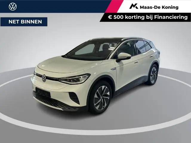 Volkswagen ID.4 Pro 77 kWh 174pk · Panoramadak · Inklap. Trekhaak · Warmtepomp · Matrix LED · Stuur-...