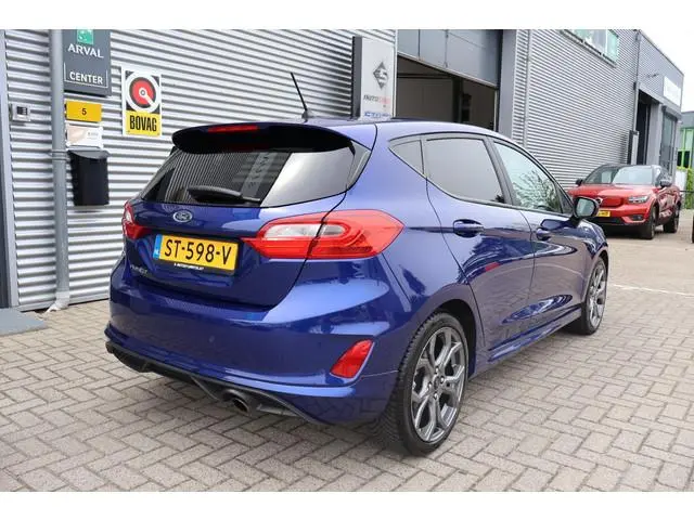 Ford Fiesta 1.0 EcoBoost ST-Line Volledig Onderh | NAP | Navi | Carplay | Cruise | LED | Carbon Afwe...
