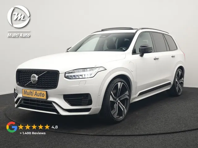 Volvo XC90 T8 Recharge AWD Ultimate Dark 7 Persoons LONG RANGE Plug In Hybrid 455pk Dealer O.H. PHEV...