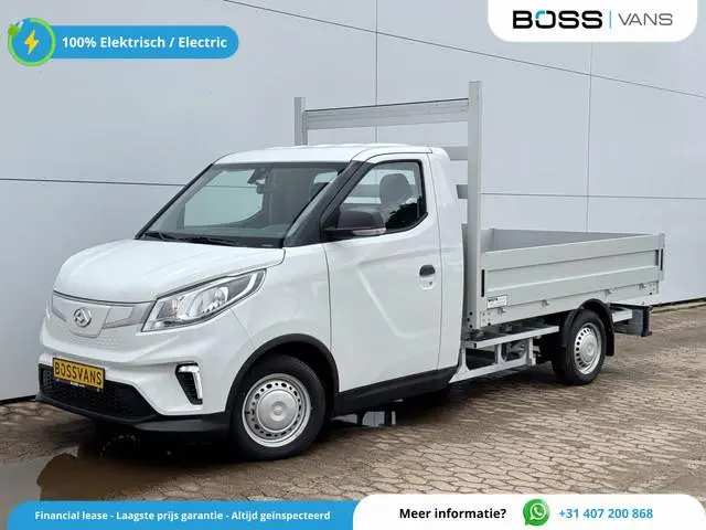 Maxus eDeliver 3 50kWh 122PK Nieuw! Open Laadbak 327km WLTP 100% Elektrisch Airco Cruise Control Car...