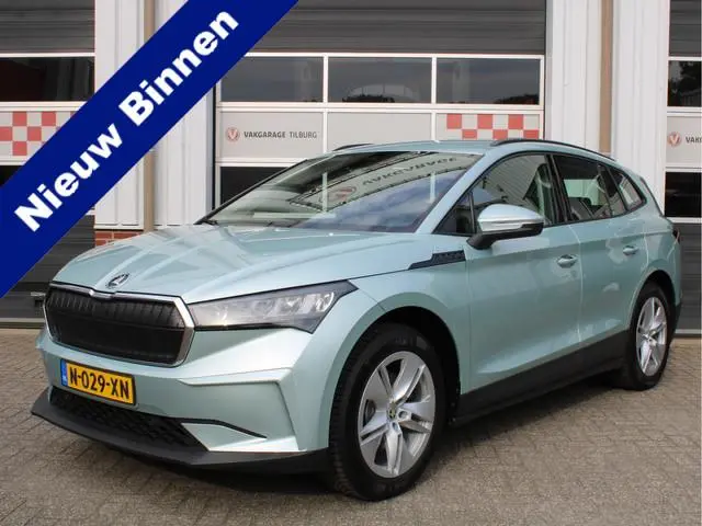 ŠKODA Enyaq iV 60 SOH 91,7%/Carplay/Navi/Cruise/Half Leer/PDC/Standkachel
