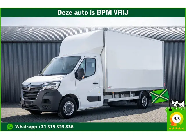 Renault Master 2.3dCi 146PK | Bakwagen met Laadklep | LED | Carplay | Camera | Cruise