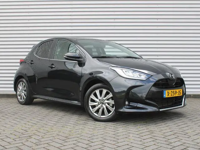 Mazda 2 Hybrid 1.5 Select | 16" LM | Stoel- & stuurverwarming | HUD | Camera | Dodehoek sensor | Cli...