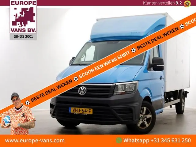 Volkswagen Crafter 35 2.0 TDI E6 Bakwagen met achterdeuren 2-Persoons 10-2020