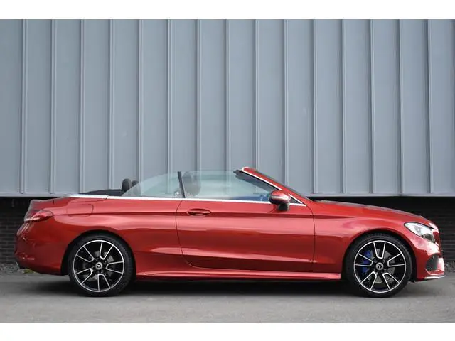Mercedes-Benz C-klasse Cabrio 250 AMG Line Premium Plus | Nekverwarming | Camera | Stoelverwarming